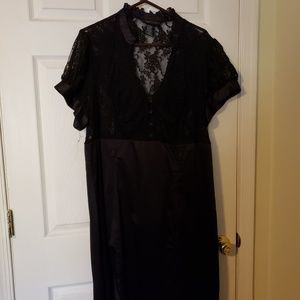 Torrid Lace and satin dress